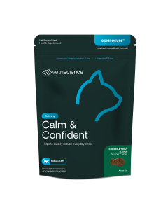 Front of VetriScience Composure for Cats Chicken + Trout Flavor bag