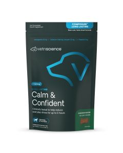 Front of VetriScience Calming Long Lasting bag