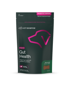 Front of VetriScience Gut Health bag