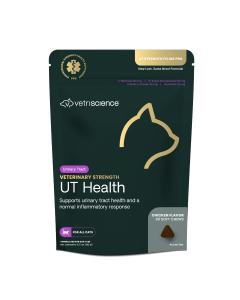 Front of Veterinary Strength UT Health for Cats bag