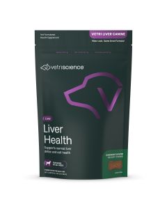 Front of VetriScience Liver Health Bag