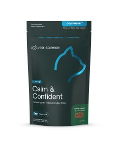 Front of VetriScience Composure for Cats Chicken Flavor bag