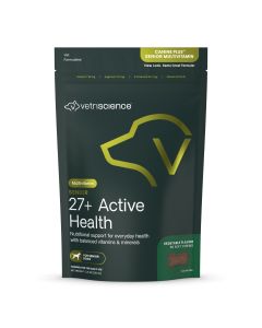 Front of the VetriScience Canine Plus Senior Multivitamin jar