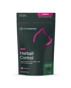 Front of VetriScience Hairball Control bag