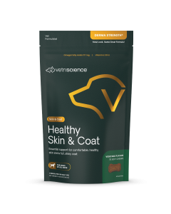 Front of VetriScience Healthy Skin & Coat Bag