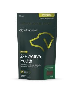 Front of VetriScience Canine Plus Multivitamin bag