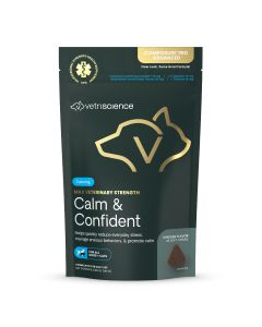 Front of VetriScience Max Veterinary Strength Calm & Confident bag