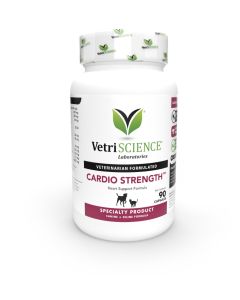 Front of VetriScience Cardio Strength bottle