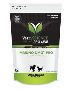 Front of VetriScience Immuno DMG Pro bag