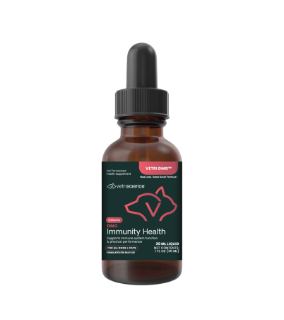 Front of Vetri DMG liquid bottle