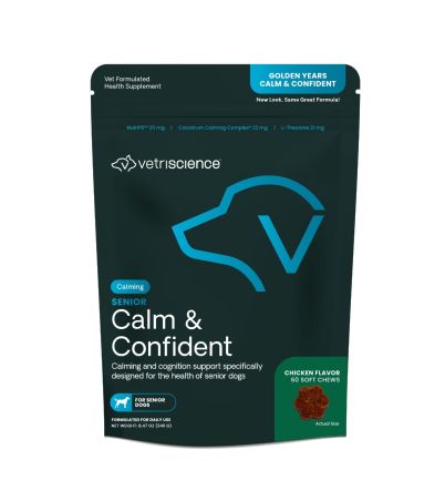 Front of Vetri Golden Years Calm & Confident bag