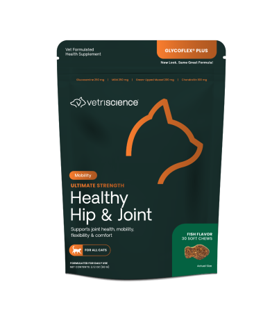 Front of VetriScience GlycoFlex Plus for Cats bag